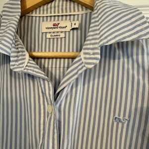 Vineyard Vines Blue Striped Women’s Shirt